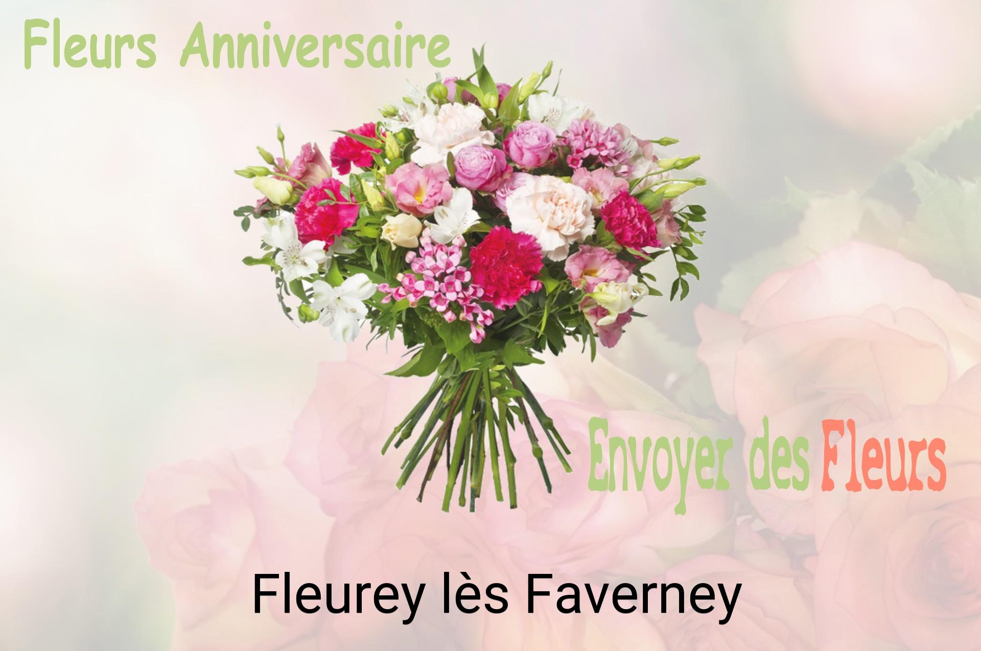 Bouquet de fleurs d’anniversaire livré à Fleurey-lès-Faverney
